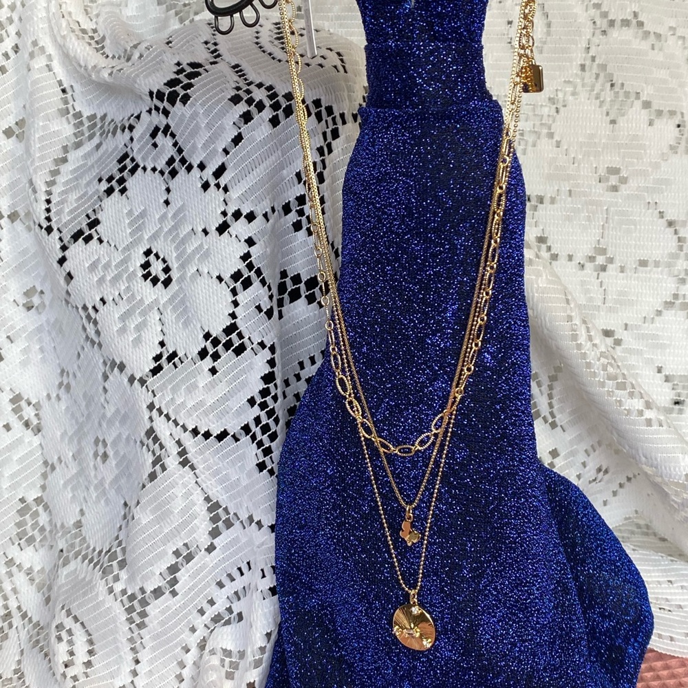 NWT MICAH 3 IN 1 NECKLACE SET VERSATILE LAYERED SPECIAL VALENTINE SPECIAL - Picture 8 of 11